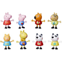 Набір з 8 фігурок Друзі Свинки Пеппи в шкільному класі Peppa Pig School Classroom Toy Figures 8-Pack Hasbro (F2396)