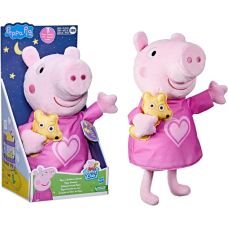 Плюшева співаюча Свинка Пеппа Peppa Pig Peppa’s Bedtime Lullabies Singing Plush Hasbro (F3777)