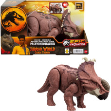 Динозавр Пахирінозавр зі звуком Світ юрського періоду Jurassic World Wild Roar Pachyrhinosaurus Dinosaur Mattel (HTK72)