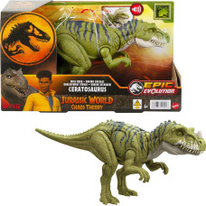 Динозавр Цератозавр зі звуком Світ юрського періоду Jurassic World Chaos Theory Wild Roar Ceratosaurus Dinosaur Mattel (HTK74)