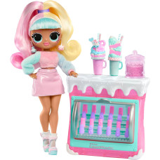 Лялька ЛОЛ Сюрприз Кенділішес Манікюр Магазин Морозива LOL Surprise OMG Sweet Nails Candylicious Sprinkles Shop (503781)