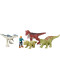 Набір з 5 міні фігурок Динозаври світ Юрського Періоду  Jurassic World Dominion 5 Mini Figure Dinosaurs Mattel (GWP72)