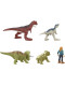 Набір з 5 міні фігурок Динозаври світ Юрського Періоду  Jurassic World Dominion 5 Mini Figure Dinosaurs Mattel (GWP72)