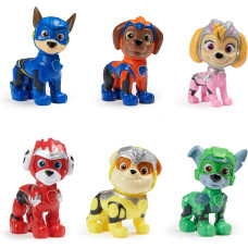 Набір із 6 фігурок Щенячий патруль Могутні цуценята Мегакіно Paw Patrol The Mighty Movie 6 Figures Gift Pack (6067029)